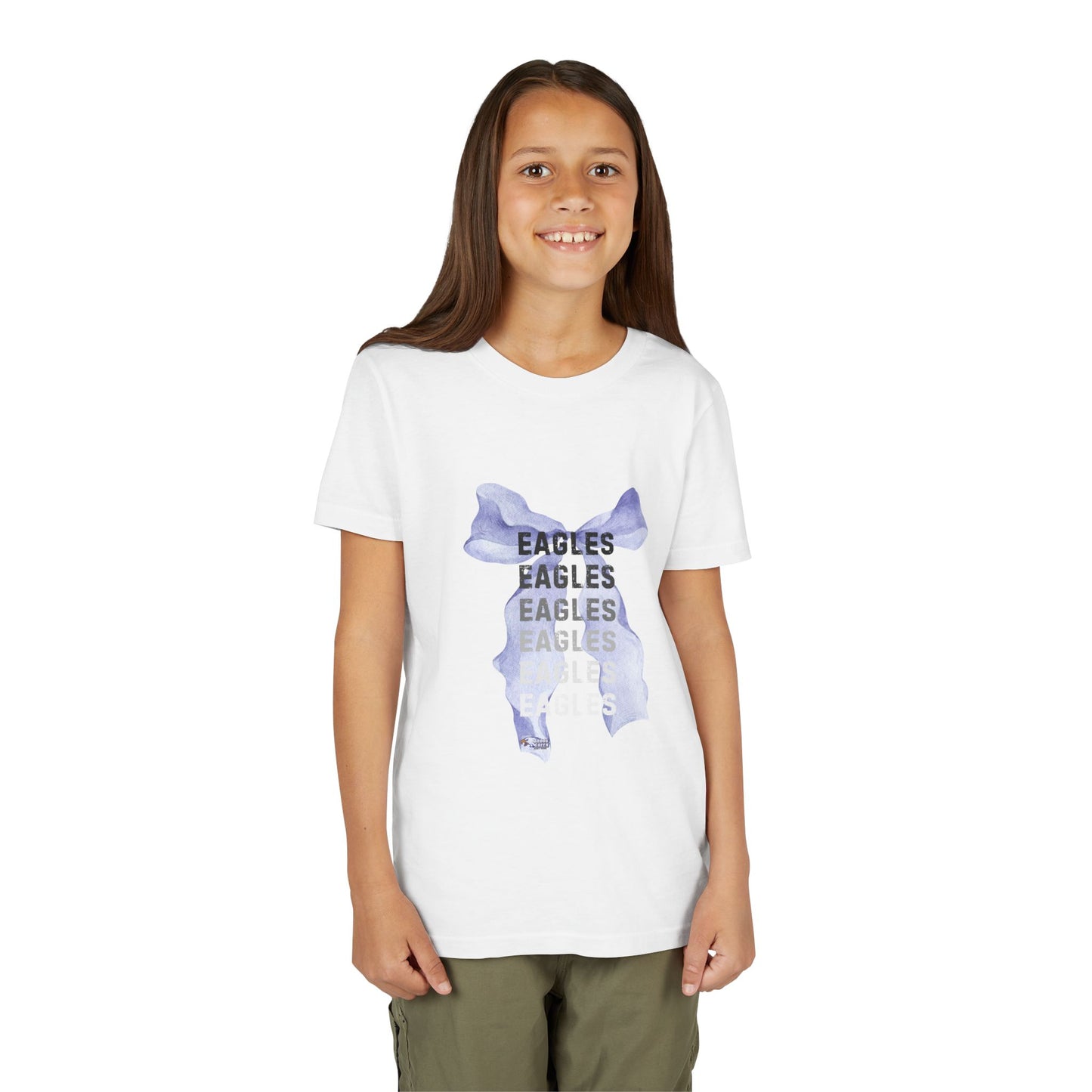 Arbor Creek Bow Eagles Youth Short Sleeve Tee | Stylish Casual T-Shirt for Kids, Great for Everyday Wear, Gifts, Birthdays, Sports Events