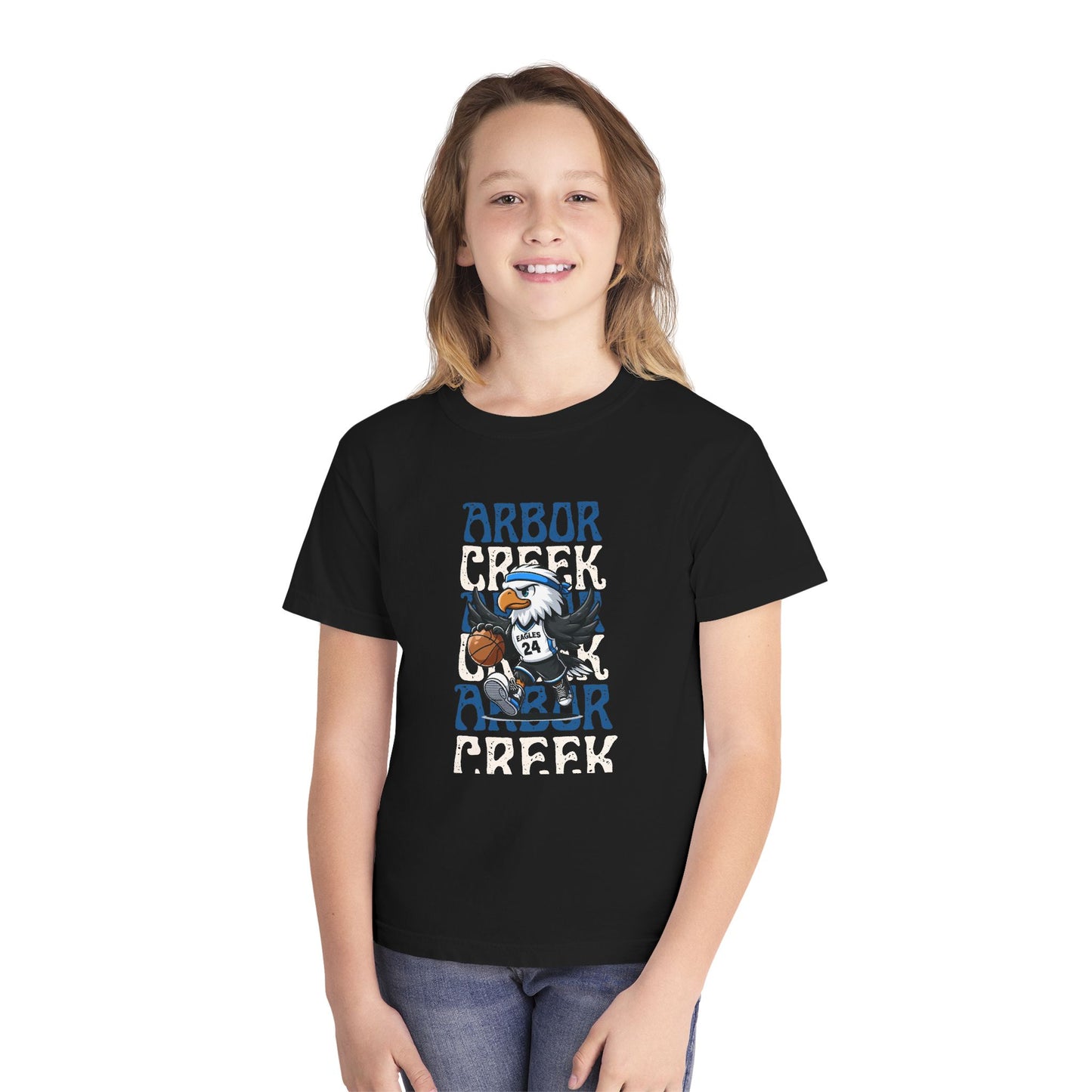 Youth Basketball Tee - Arbor Creek Spirit Wear, Trendy Kids Shirt, Sports Team Apparel, Unique Gift for Young Athletes