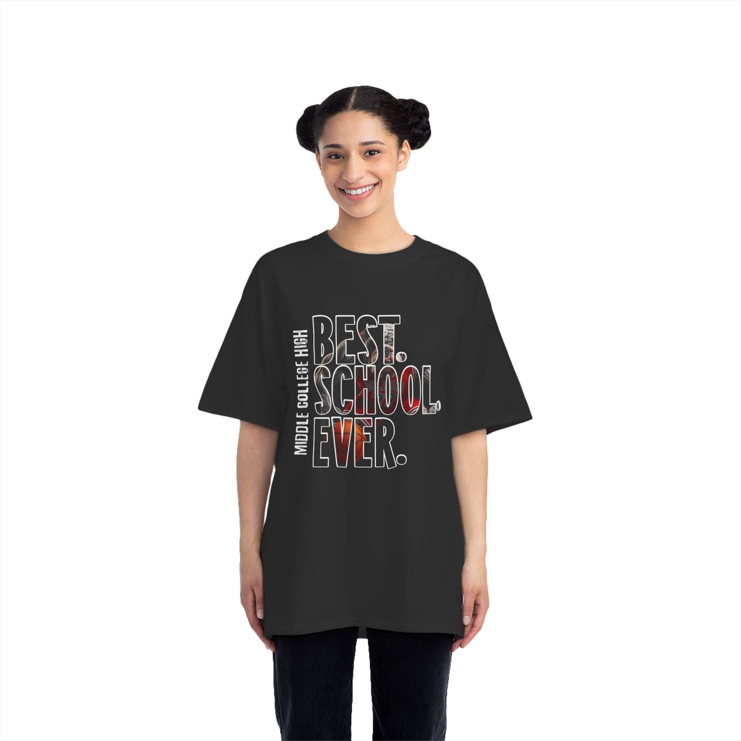Middle College Best School Ever T-Shirt, Fun Graduation Gift, Middle School Spirit Wear, Youth Apparel, Trendy Student Tee