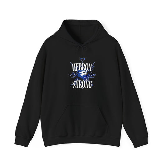 Hebron Strong Hoodie - Unisex Heavy Blend Sweatshirt, Fitness Gift, Empowerment Apparel, Strength Wear for Men and Women, Motivational [...]