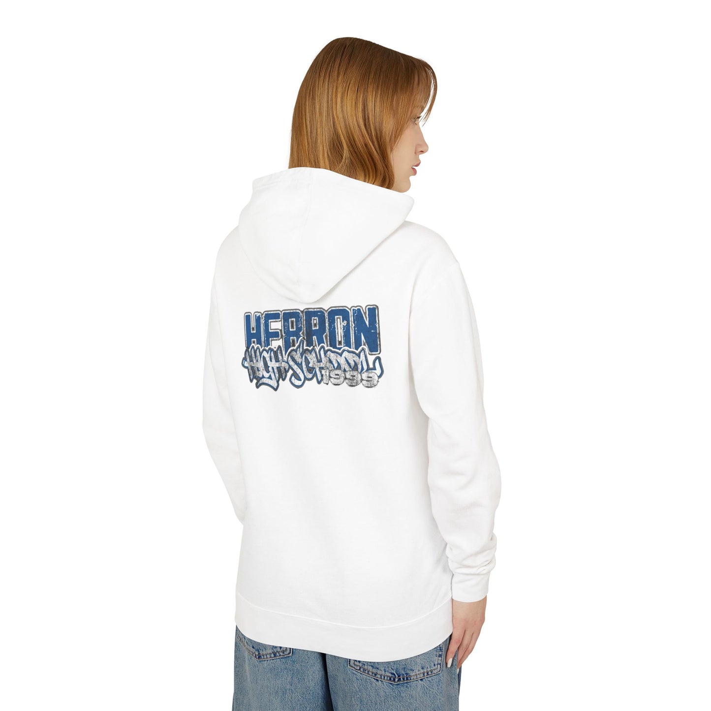 CUSTOM player Hebron High School Unisex Lightweight Hooded Sweatshirt, Casual Hoodie, School Spirit Wear, Trendy Streetwear, Gift for Students, [...]