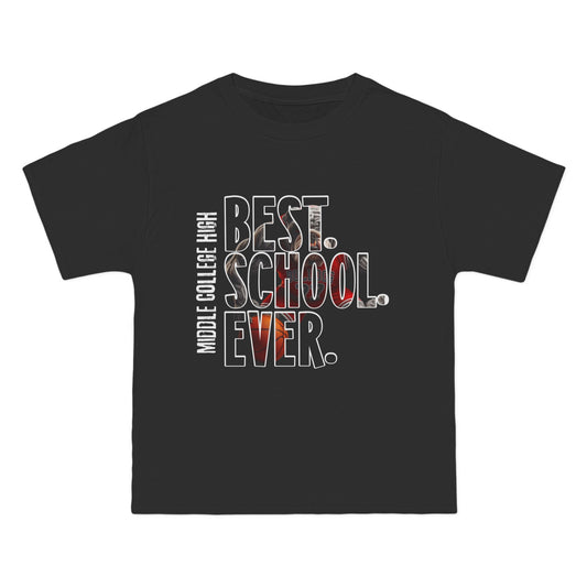 Middle College Best School Ever T-Shirt, Fun Graduation Gift, Middle School Spirit Wear, Youth Apparel, Trendy Student Tee