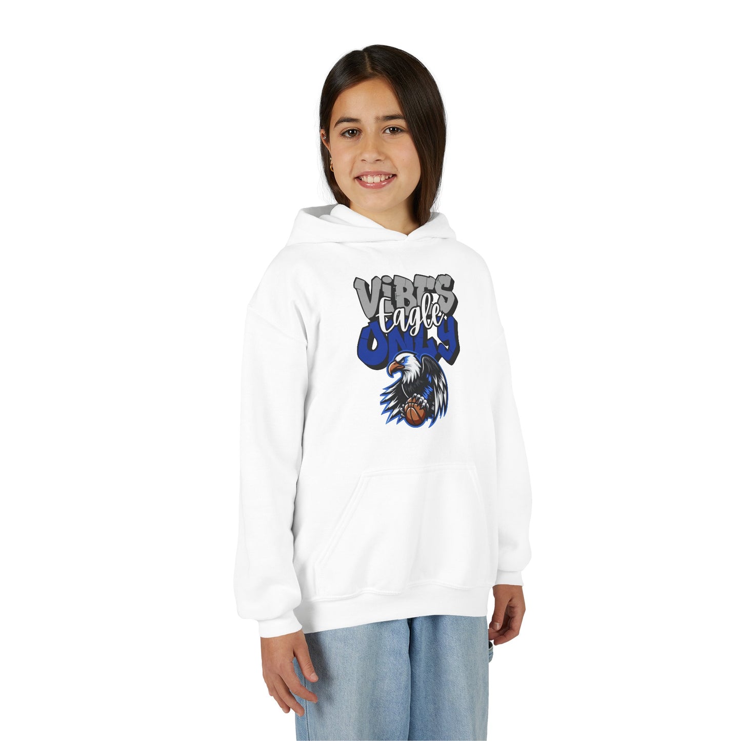 Arbor Creek Youth Eagle Spirit Hooded Sweatshirt, Casual Hoodie, Team Apparel, Gift for Kids, Sportswear, Comfortable Layering