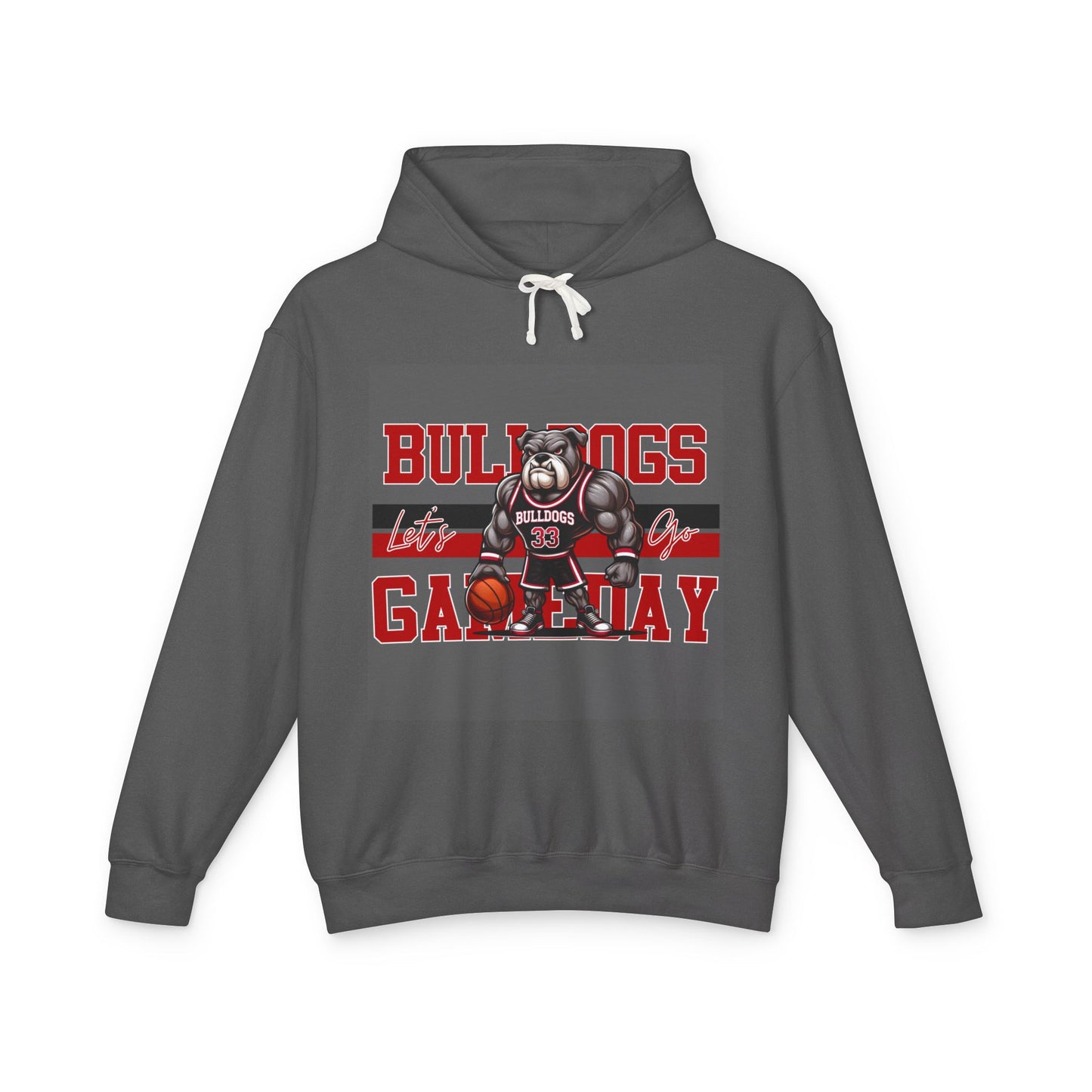 Middle College Bulldogs Game Day Hoodie, Unisex Lightweight Sweatshirt, Sports Enthusiast Apparel, Perfect for Events, Gift for Fans