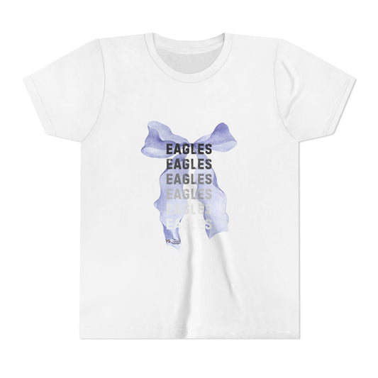 Arbor Creek Bow Eagles Youth Short Sleeve Tee | Stylish Casual T-Shirt for Kids, Great for Everyday Wear, Gifts, Birthdays, Sports Events