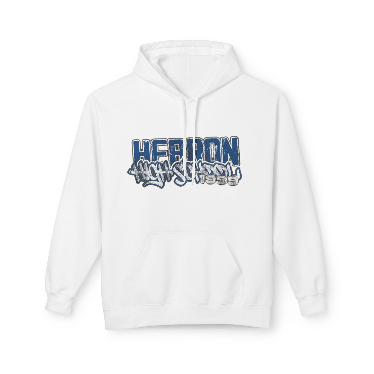 Hebron High School Graffiti Hoodie, Cozy Streetwear, Perfect for Students, Unique Gift for Graduates, Casual Everyday Style