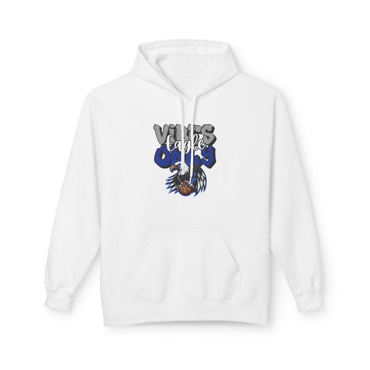 Arbor Creek Eagle Graphic Fleece Hoodie, Cozy Casual Wear for All, Great for Fall, Unique Gift for Friends, Perfect for Events