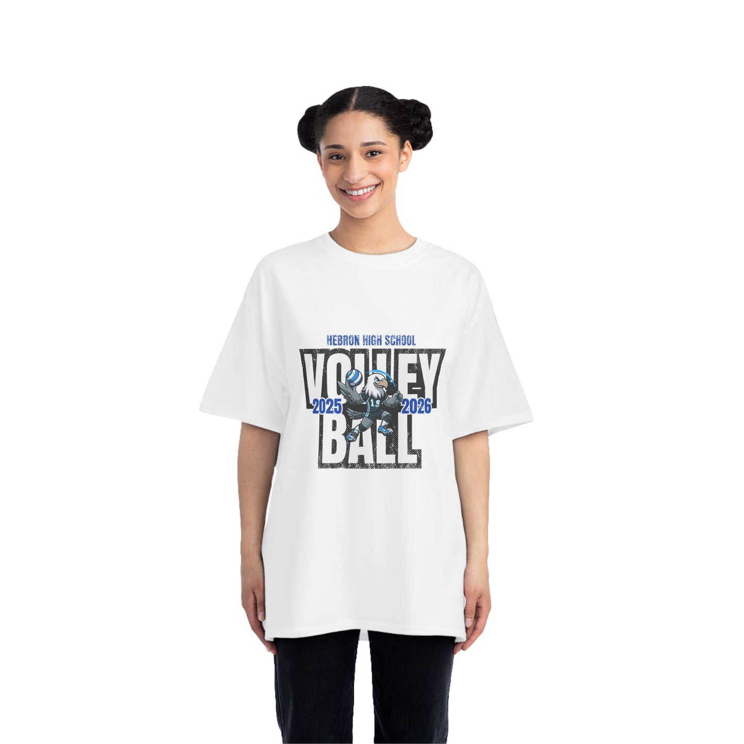 Hebron High School Volleyball Short-Sleeve T-Shirt | Team Spirit Wear, Sports Apparel, Fan Gear, School Pride, Gift for Athletes