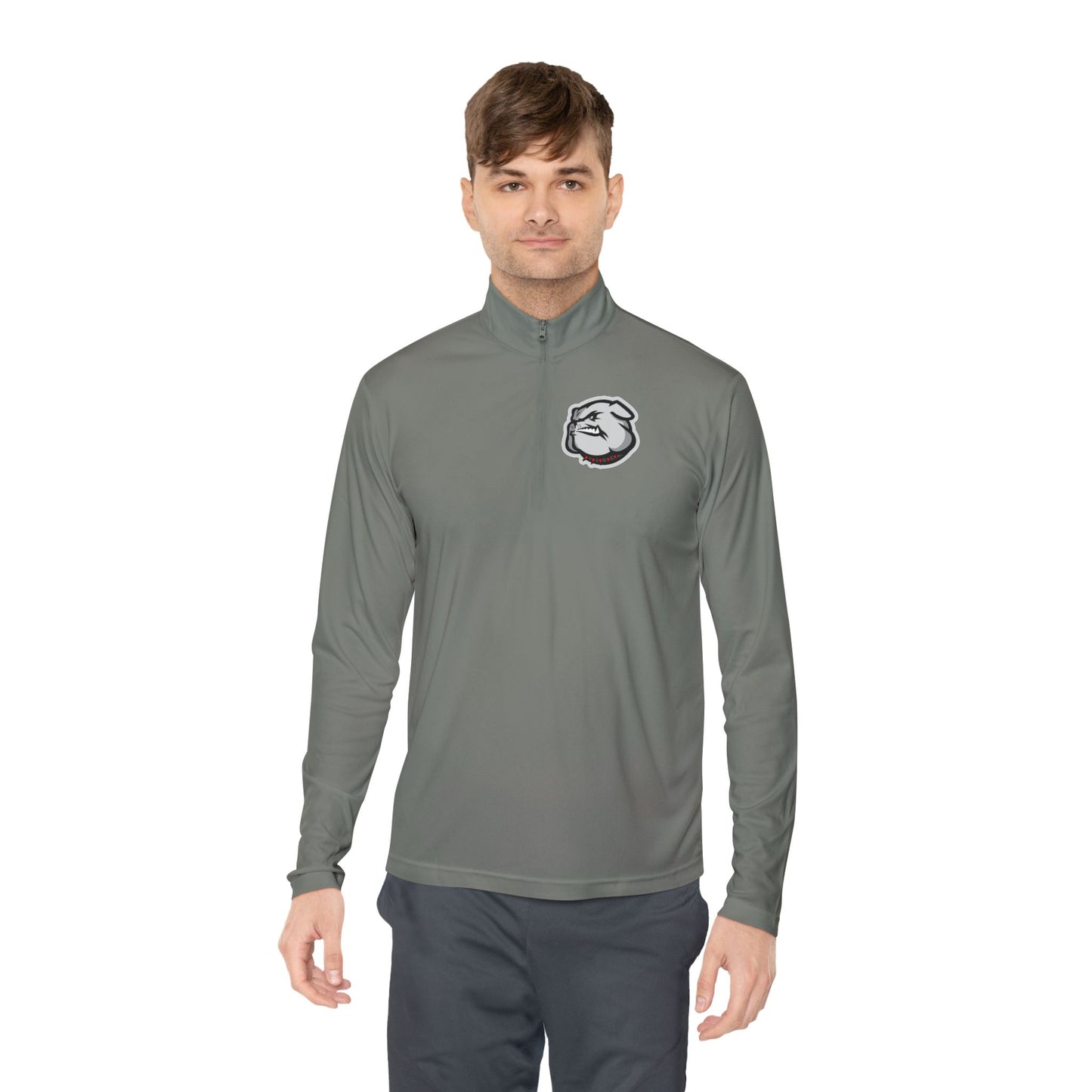 Middle College Mascot Logo Half Zip