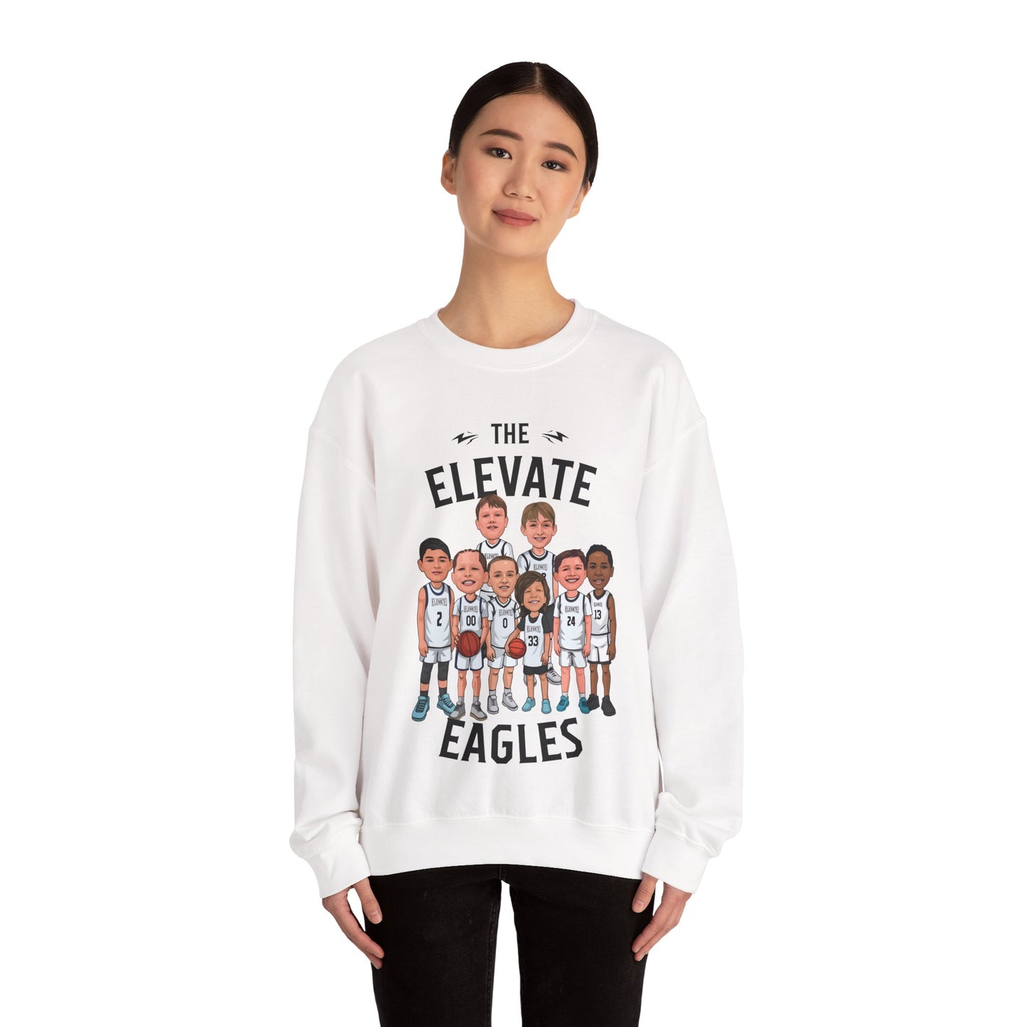 Elevate Eagles Team Crewneck Sweatshirt