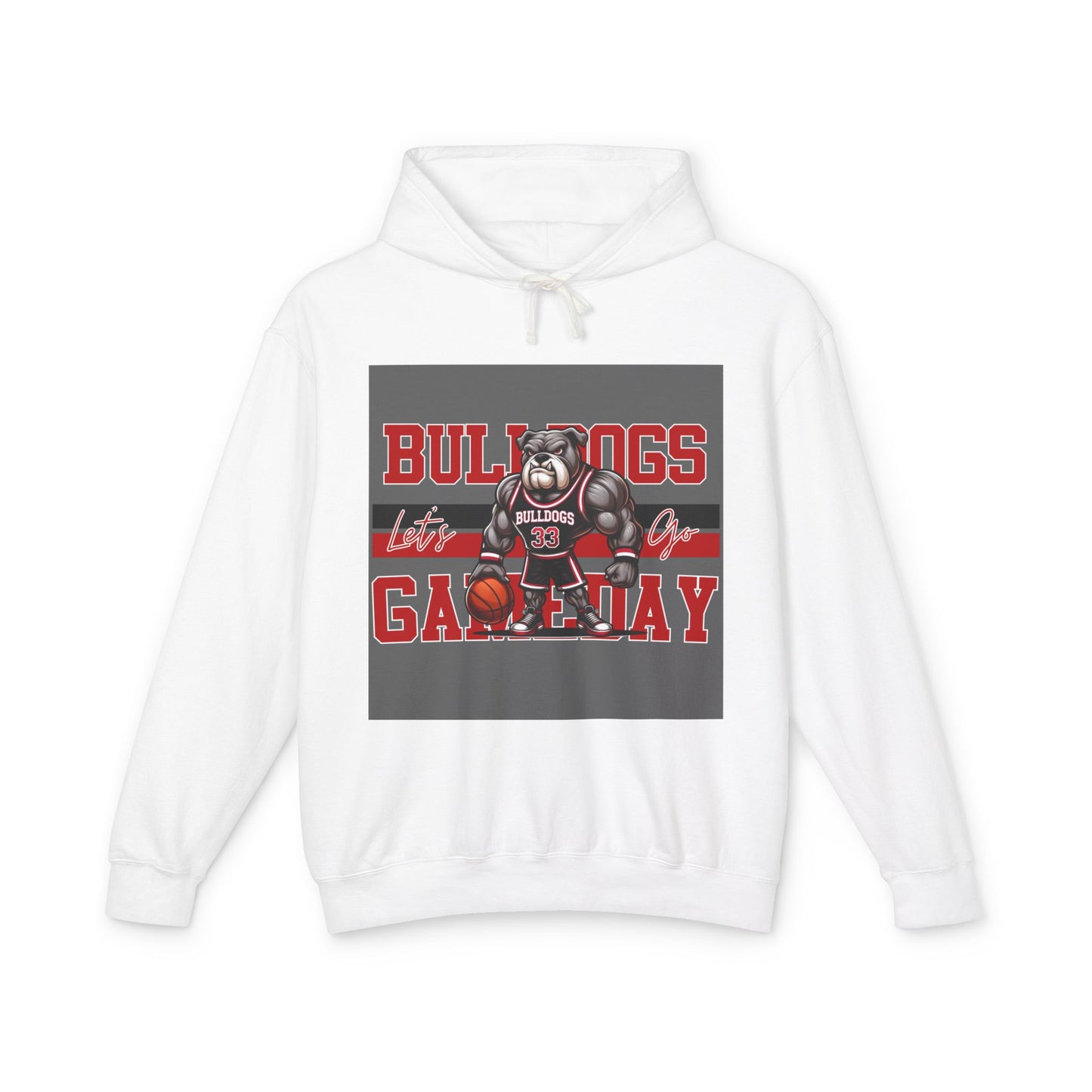 Middle College Bulldogs Game Day Hoodie, Unisex Lightweight Sweatshirt, Sports Enthusiast Apparel, Perfect for Events, Gift for Fans