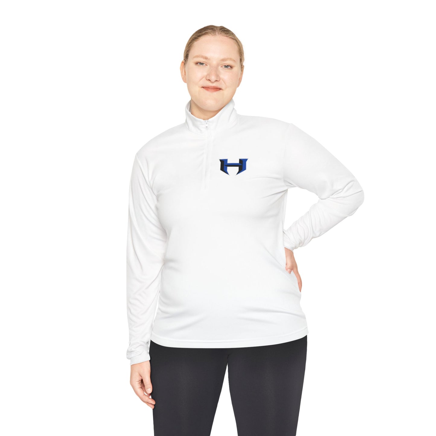 Hebron Logo Unisex Quarter-Zip Pullover