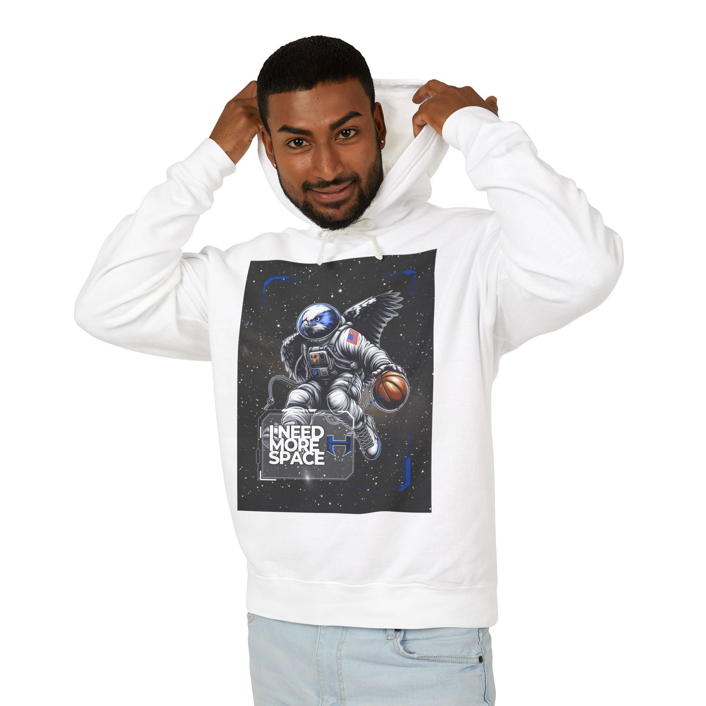 Cosmic Vibes Unisex Hoodie - Comfortable Space-Themed Sweatshirt for Astronaut Lovers, Perfect for Gifting, Casual Wear, Astronomy [...]