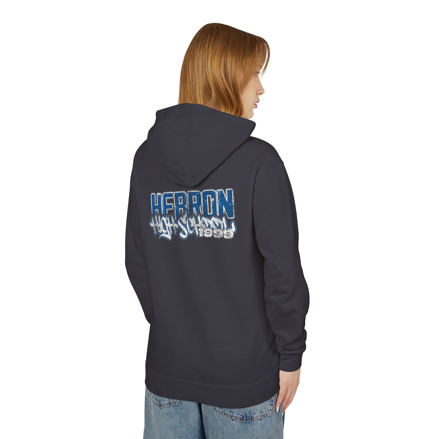 CUSTOM player Hebron High School Unisex Lightweight Hooded Sweatshirt, Casual Hoodie, School Spirit Wear, Trendy Streetwear, Gift for Students, [...]