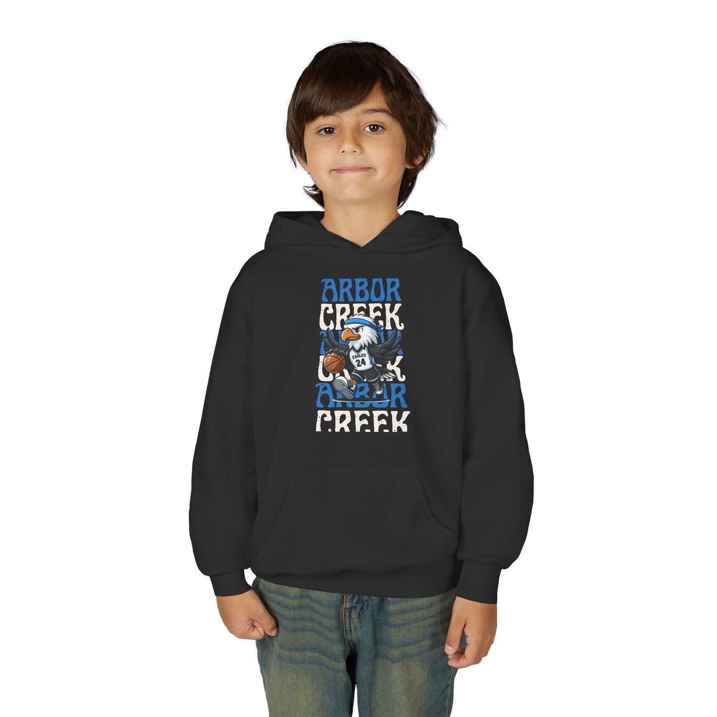 Arbor Creek Youth Hooded Sweatshirt - Cozy, Stylish, Perfect for Gifts, School Spirit, Sports Events, Everyday Wear