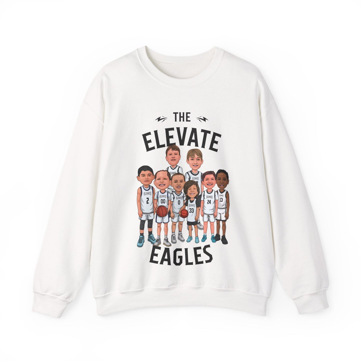Elevate Eagles Team Crewneck Sweatshirt