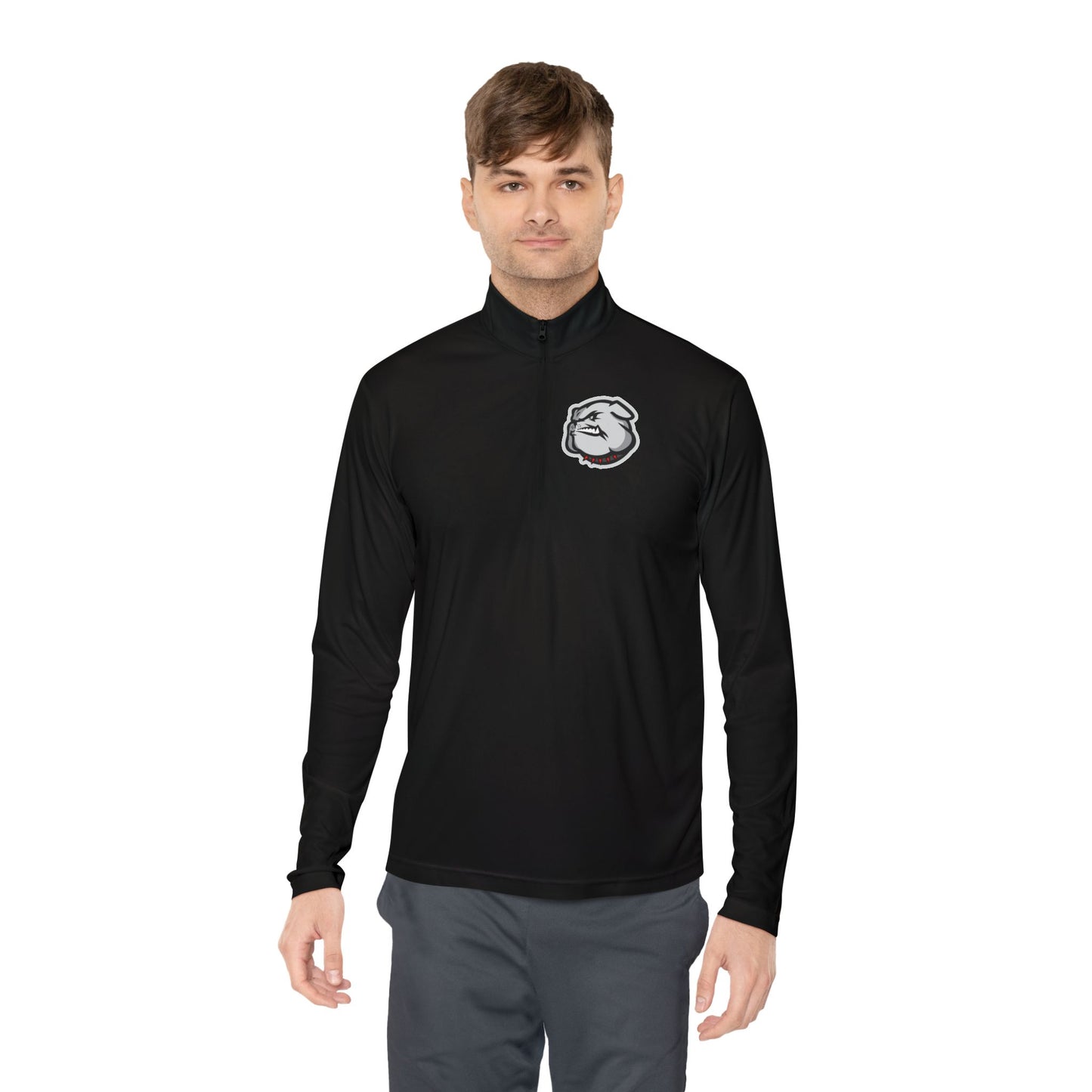 Middle College Mascot Logo Half Zip