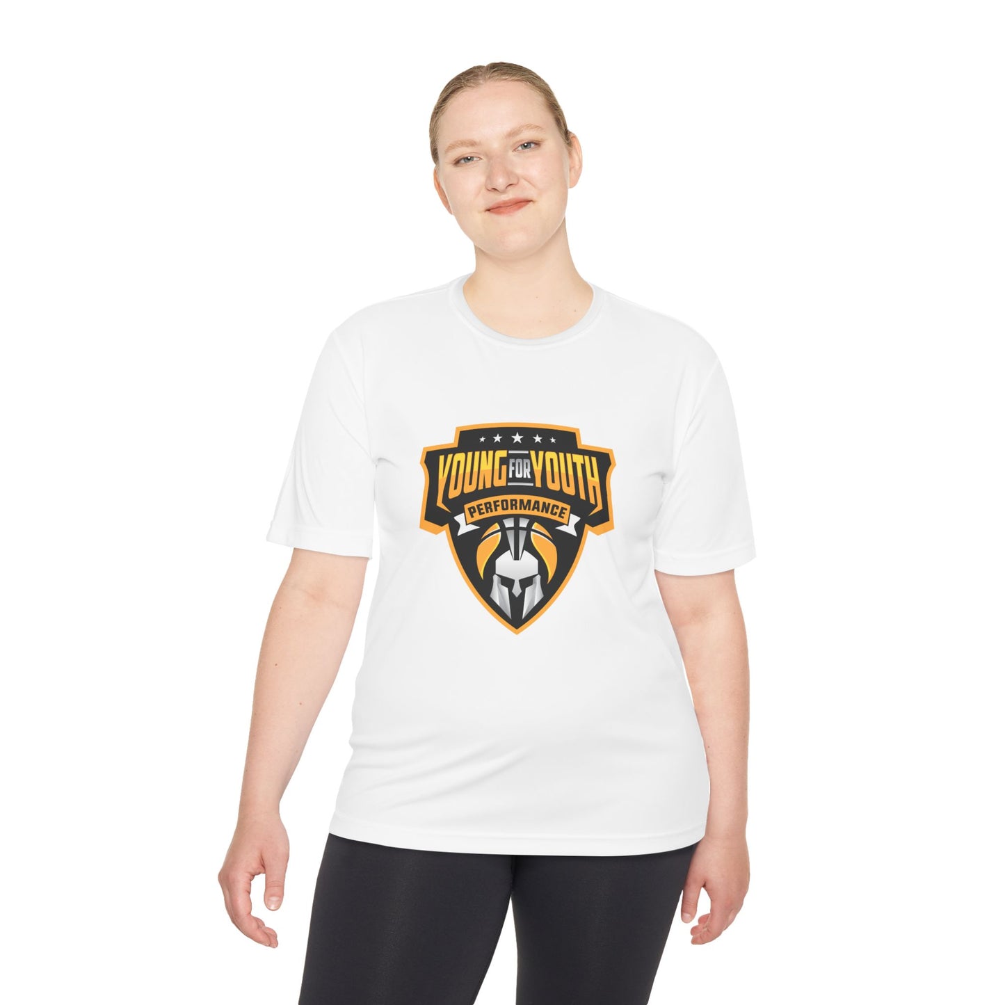 Young for Youth Performance Tee - Activewear - Sports Shirt - Fitness Apparel - Moisture-Wicking Top - Ideal for Training and Competitions