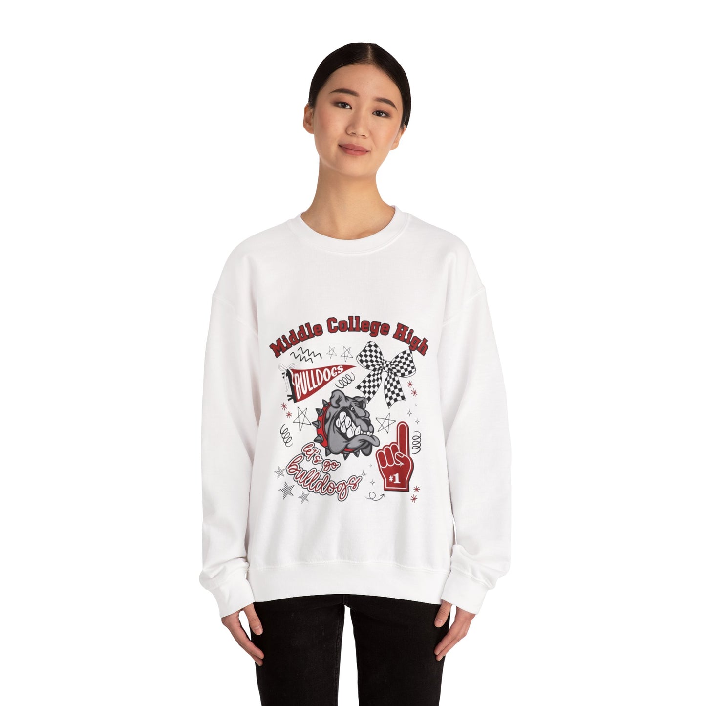 Middle College High Bulldogs Sweatshirt