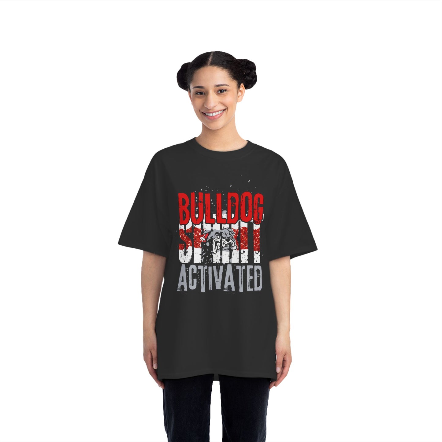 Middle College Bulldog Spirit Activated T-Shirt, Casual Tee, Dog Lover Gift, Sports Fan Apparel, Team Spirit Wear, Everyday Comfort