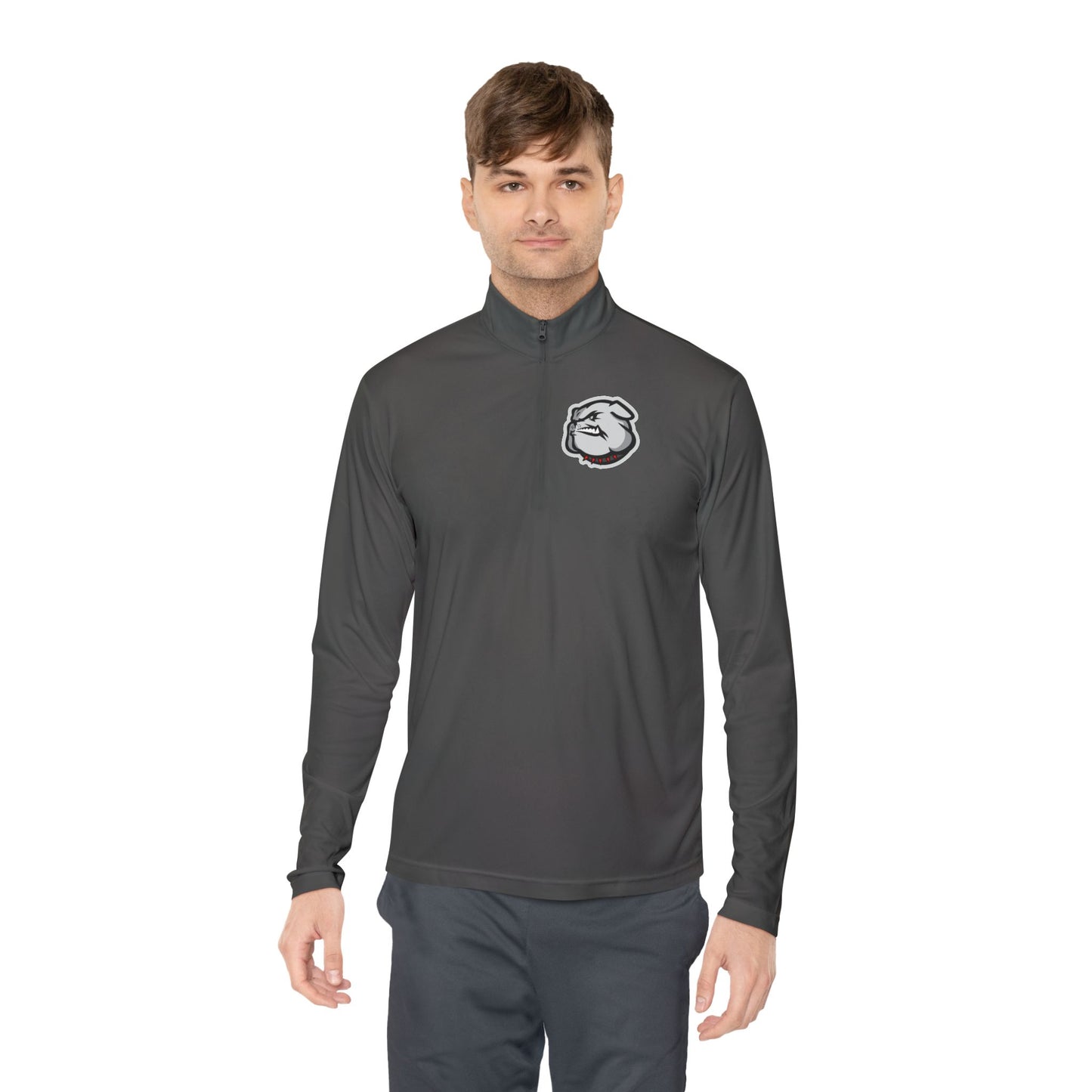 Middle College Mascot Logo Half Zip