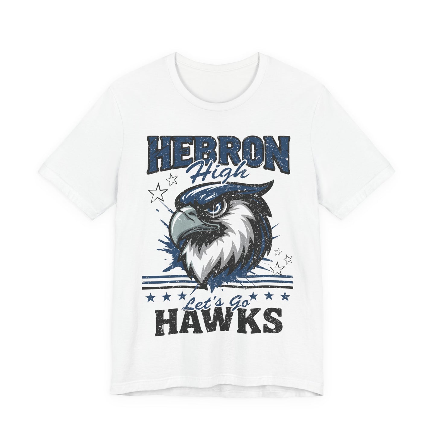 Herron High School Hawks Tee - Unisex Jersey Shirt, School Spirit Apparel, Team Pride Shirt, Graduation Gift, Casual Wear