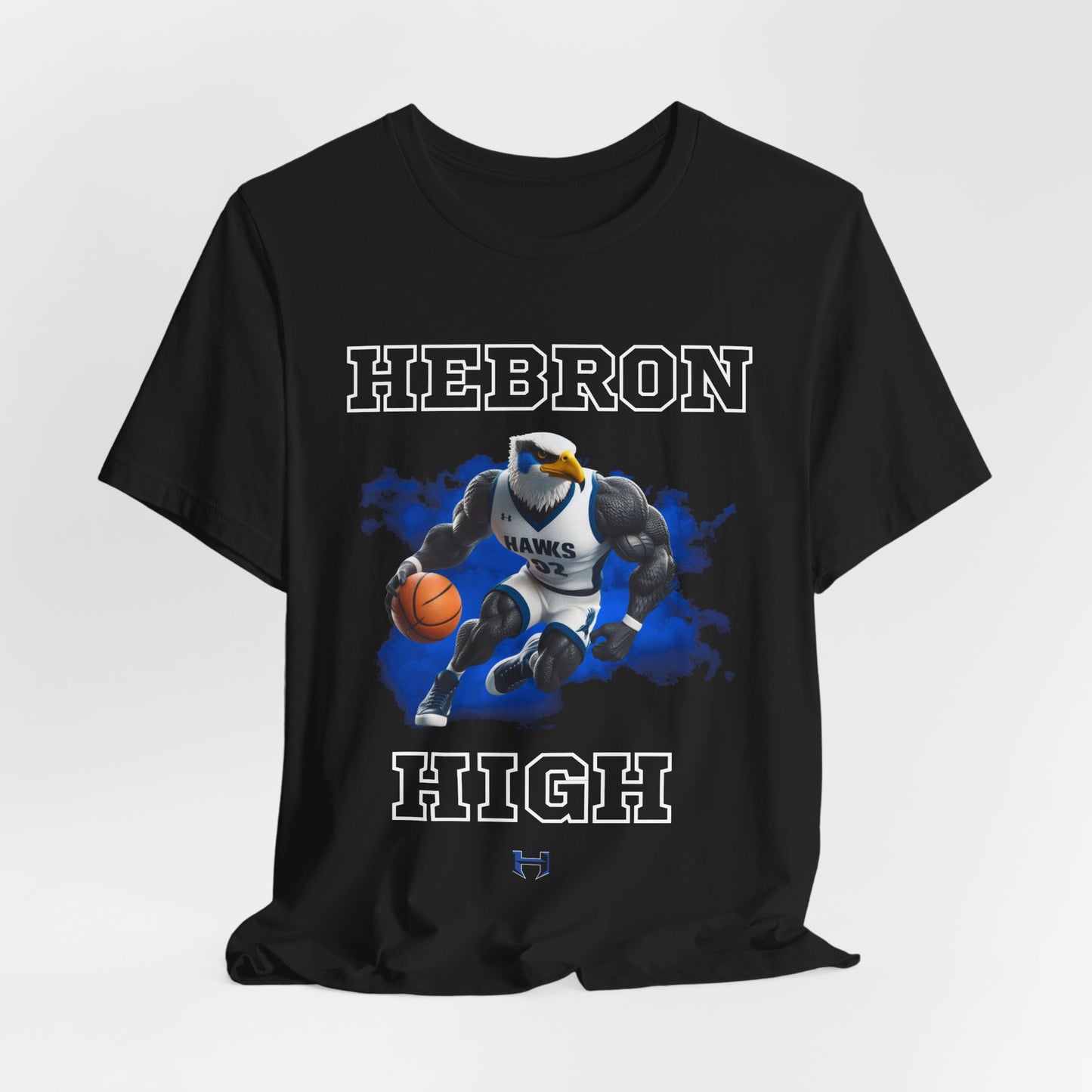 Hebron High Basketball Tee, Unisex Jersey Short Sleeve Shirt, Sports Apparel, Team Spirit T-Shirt, Game Day Outfit, Basketball Fan Gift