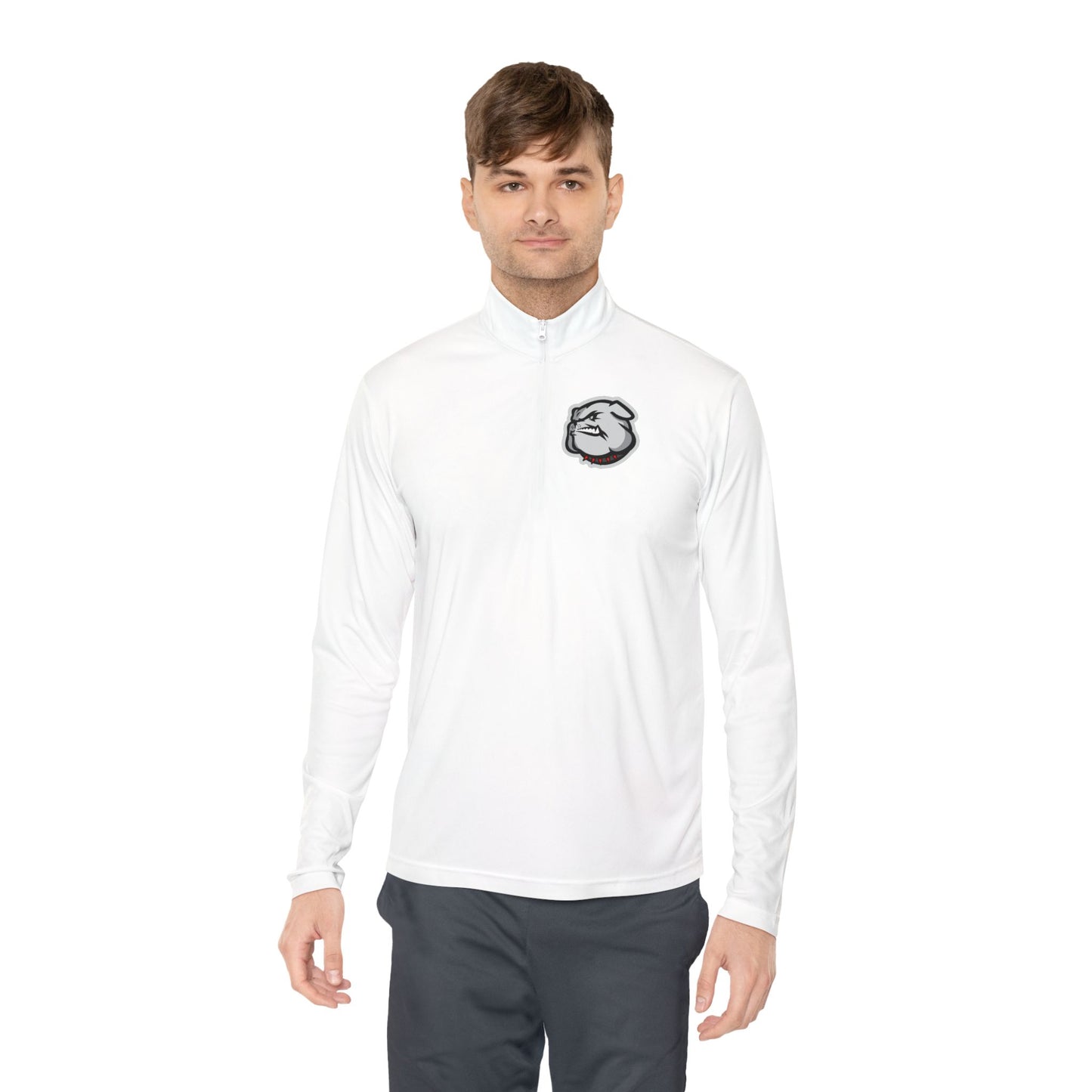 Middle College Mascot Logo Half Zip