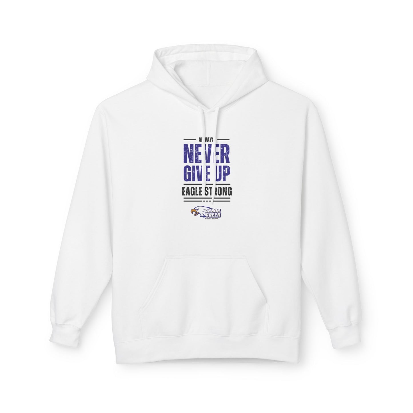 Arbor Creek - Never Give Up - Perfect Gift for Sports Enthusiasts, Fitness Lovers, Inspirational Apparel