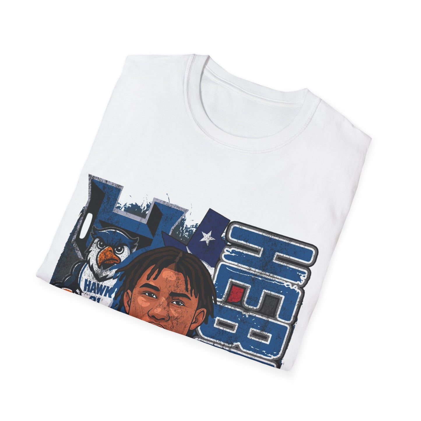 Custom Player Hebron High School Basketball T-Shirt, Unisex Tee, Retro Sports Apparel, Gift for Athletes, Nostalgic School Spirit Wear