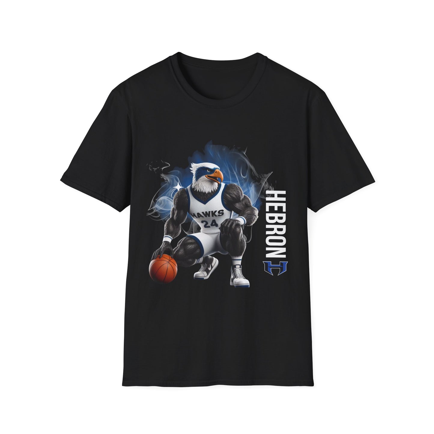 Hebron Hawks Basketball T-Shirt, Unisex Sports Tee, Game Day Apparel, Basketball Fan Gift, Athletic Wear