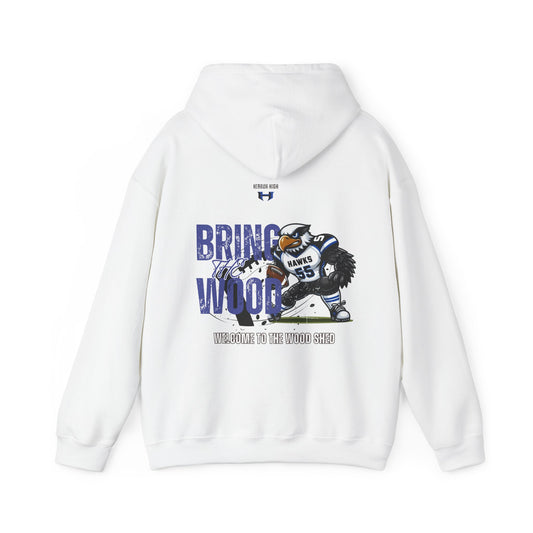 Hebron High Football Bold Graphic Sweatshirt for Sports Lovers, Unisex Hoody, Comfortable Apparel for Game Day, Perfect for Fans, Gift for Sports Enthusiasts