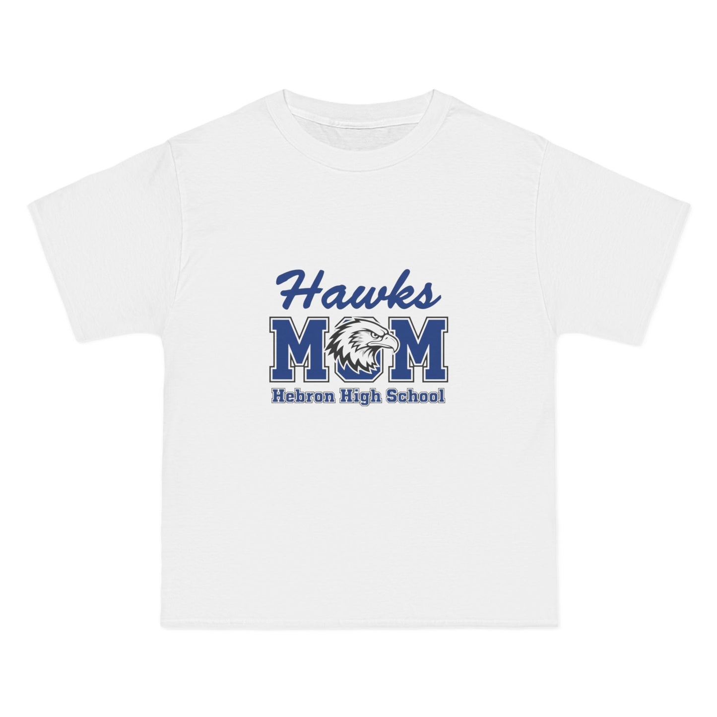Hebron High School Hawks Mom T-Shirt, School Spirit Tee, Mother's Day Gift, Comfortable Casual Wear, Family Support Shirt