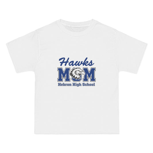 Hebron High School Hawks Mom T-Shirt, School Spirit Tee, Mother's Day Gift, Comfortable Casual Wear, Family Support Shirt