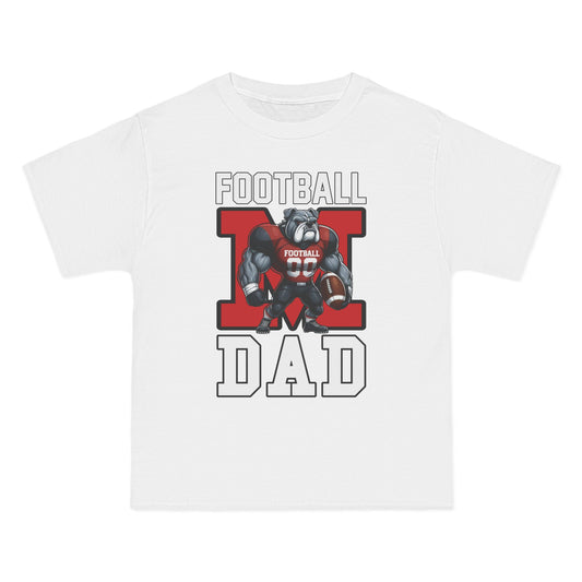 Football Dad Short-Sleeve T-Shirt, Men's Sports Shirt, Gift for Football Lovers, Casual Wear, Game Day Apparel