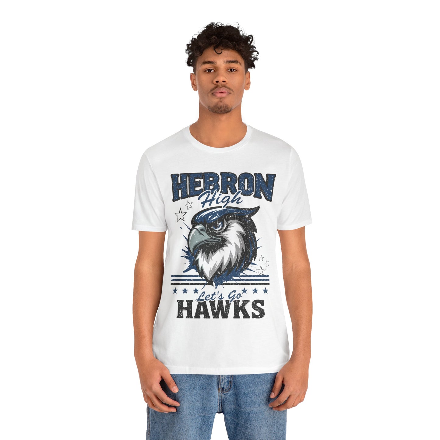 Herron High School Hawks Tee - Unisex Jersey Shirt, School Spirit Apparel, Team Pride Shirt, Graduation Gift, Casual Wear