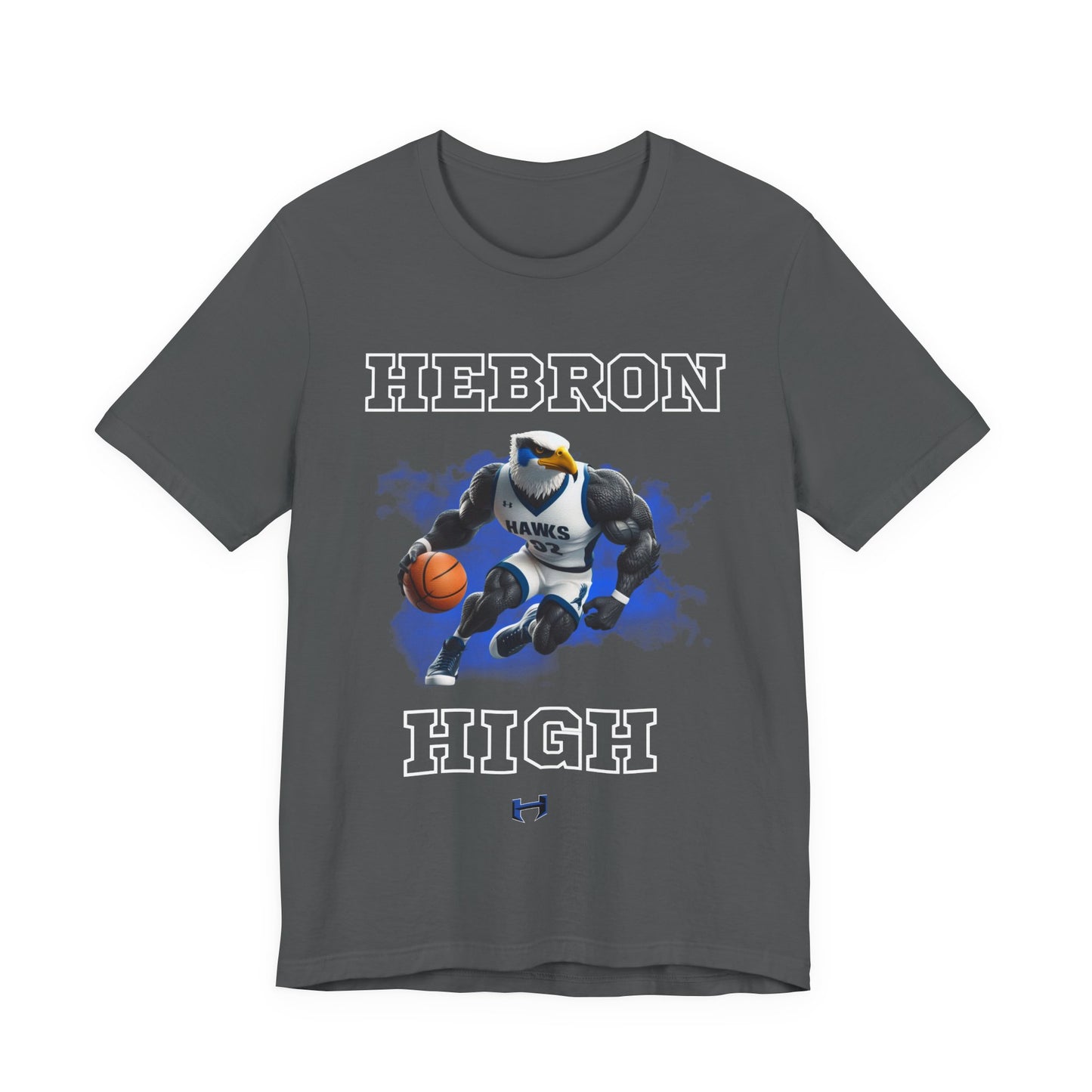 Hebron High Basketball Tee, Unisex Jersey Short Sleeve Shirt, Sports Apparel, Team Spirit T-Shirt, Game Day Outfit, Basketball Fan Gift