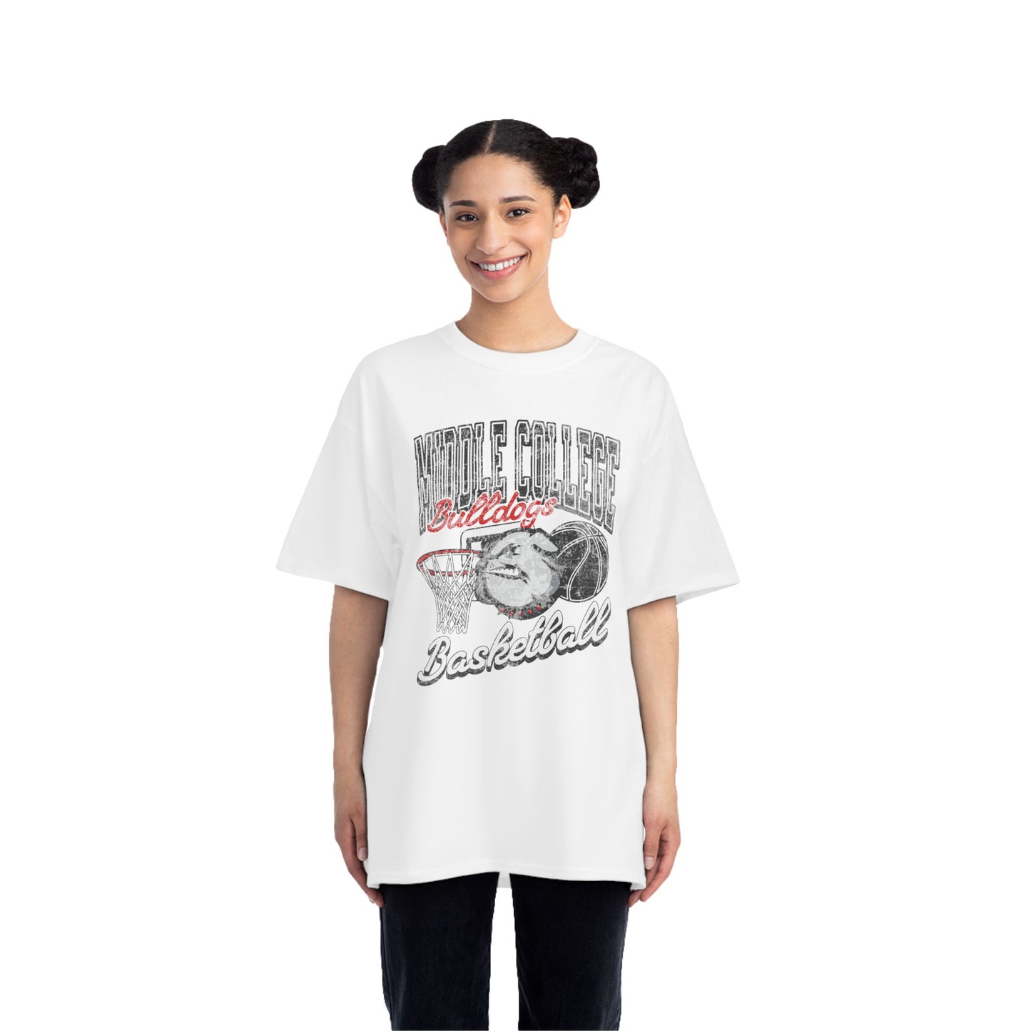 Middle College Bulldogs Basketball Tee