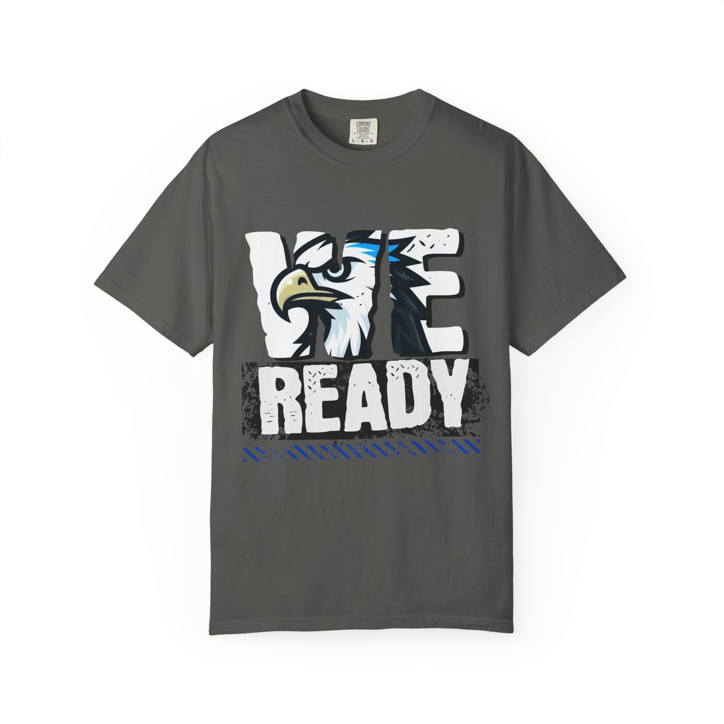 Arbor Creek Unisex Garment-Dyed T-Shirt: 'We Ready' Graphic Tee for Sports Fans, Event Gear, Casual Wear, Gift Idea, Team Spirit