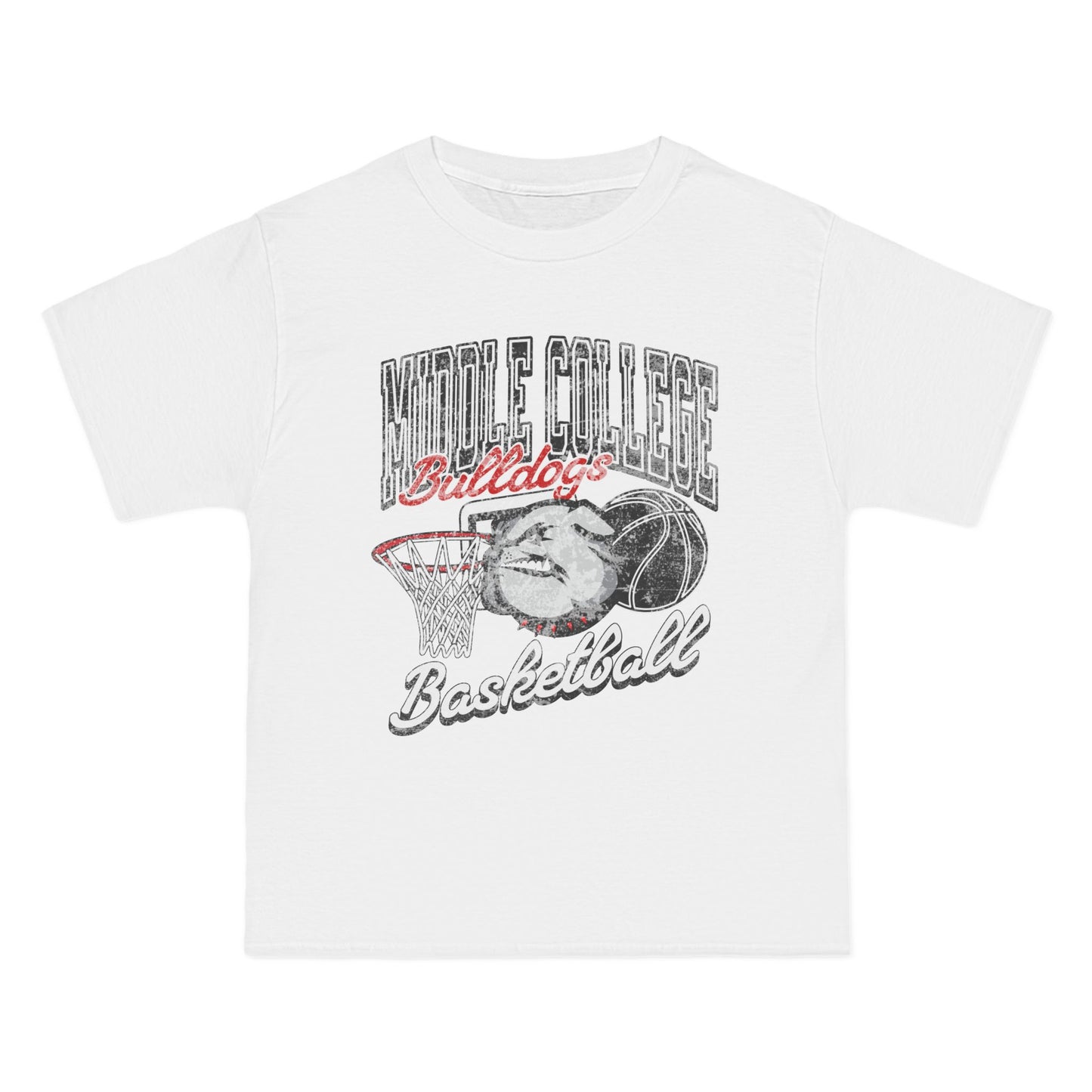 Middle College Bulldogs Basketball Tee