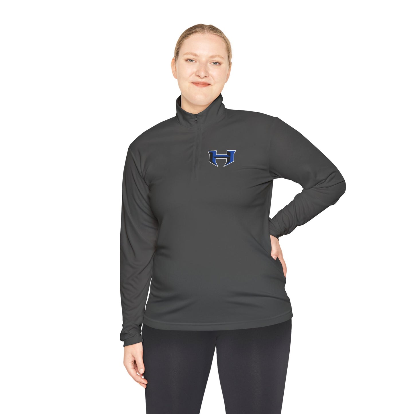 Hebron Logo Unisex Quarter-Zip Pullover