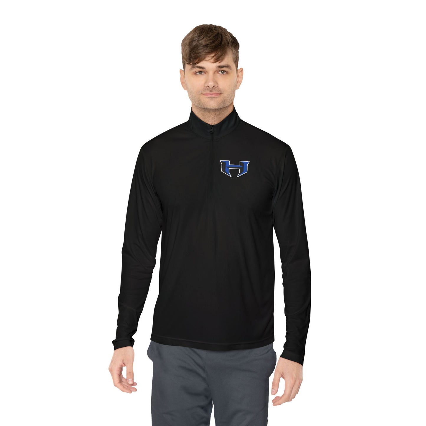 Hebron Logo Unisex Quarter-Zip Pullover
