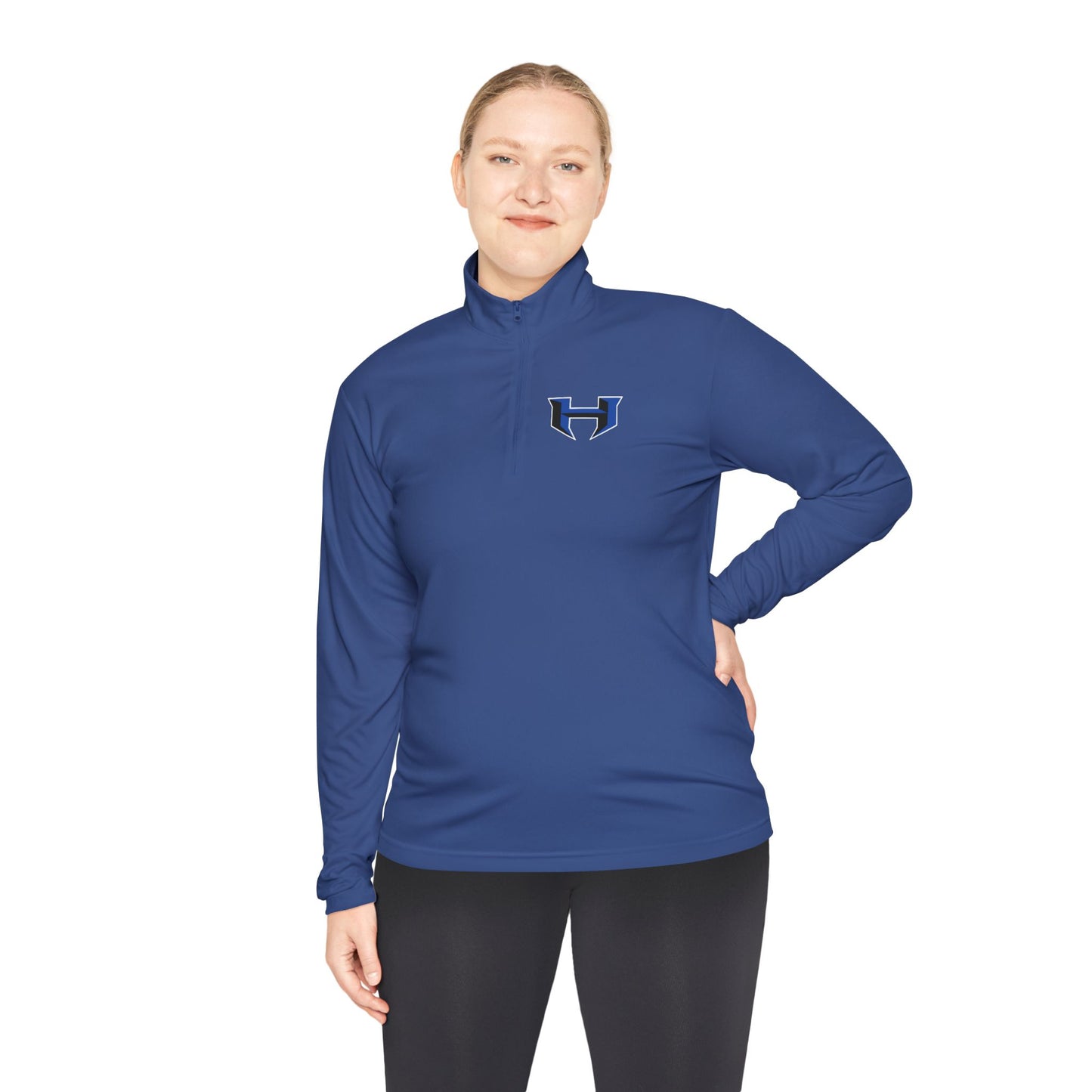 Hebron Logo Unisex Quarter-Zip Pullover