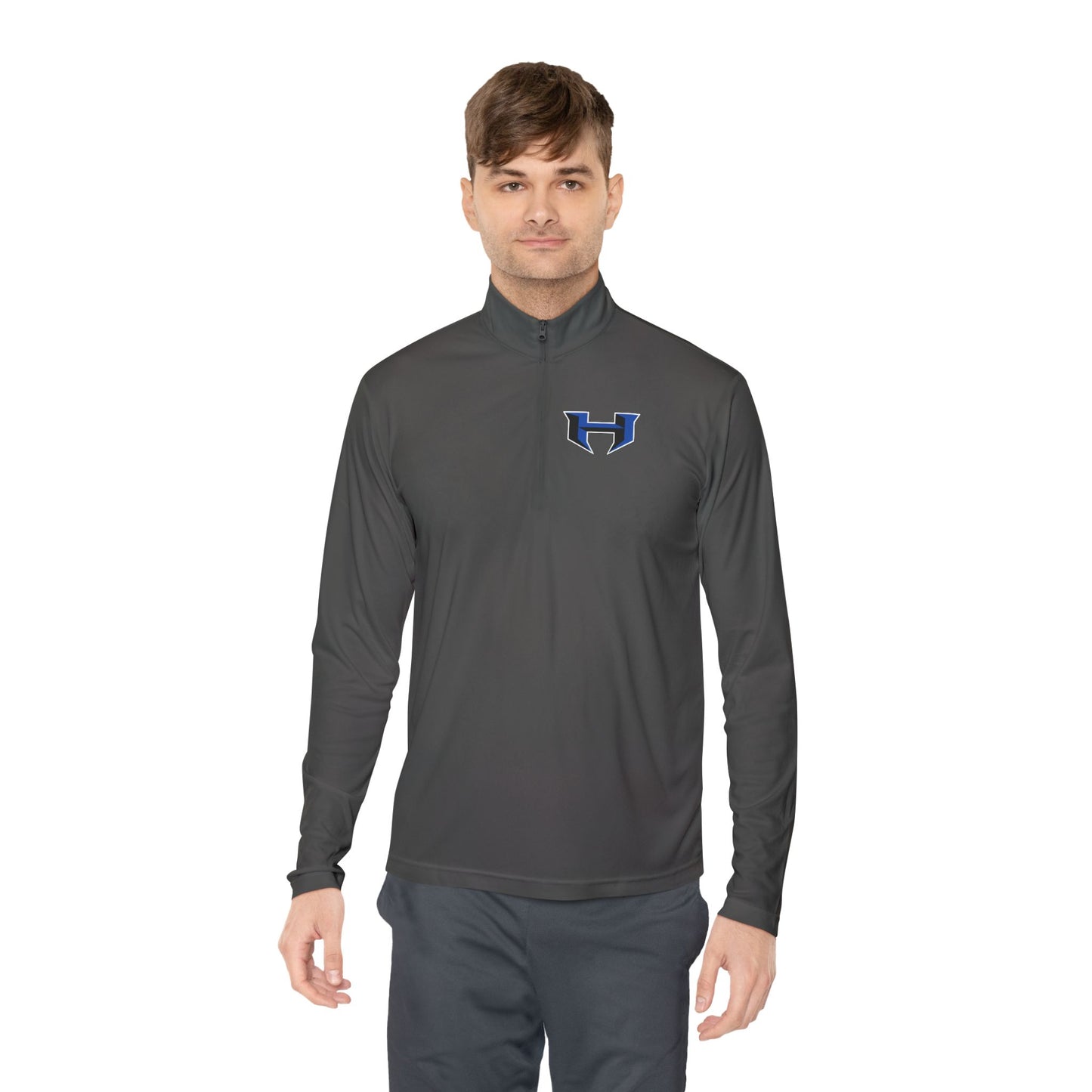 Hebron Logo Unisex Quarter-Zip Pullover