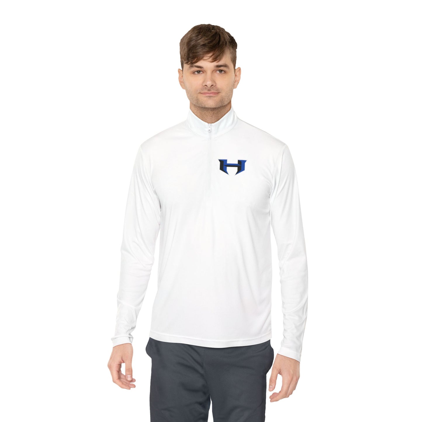 Hebron Logo Unisex Quarter-Zip Pullover