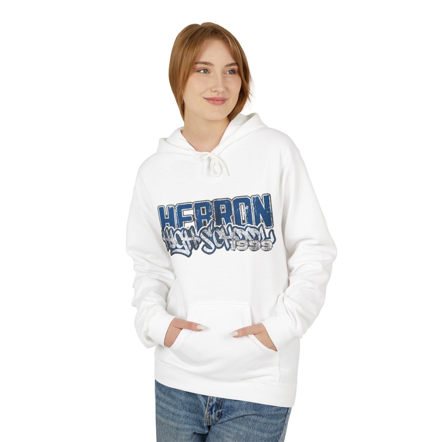 Hebron High School Graffiti Hoodie, Cozy Streetwear, Perfect for Students, Unique Gift for Graduates, Casual Everyday Style