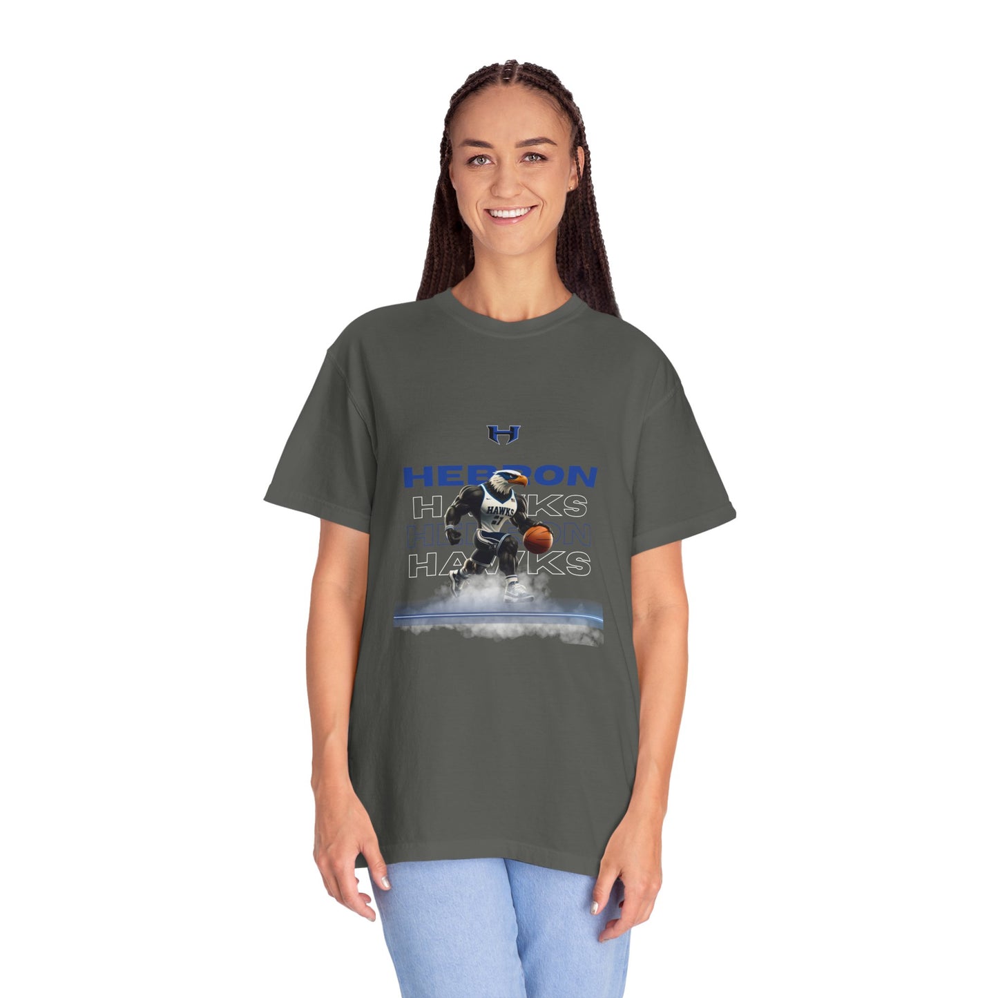 Hebron Hawks Graphic Sports T-Shirt - Perfect for Game Days, Basketball Fans, Casual Wear, Gift for Athletes, Sports Events