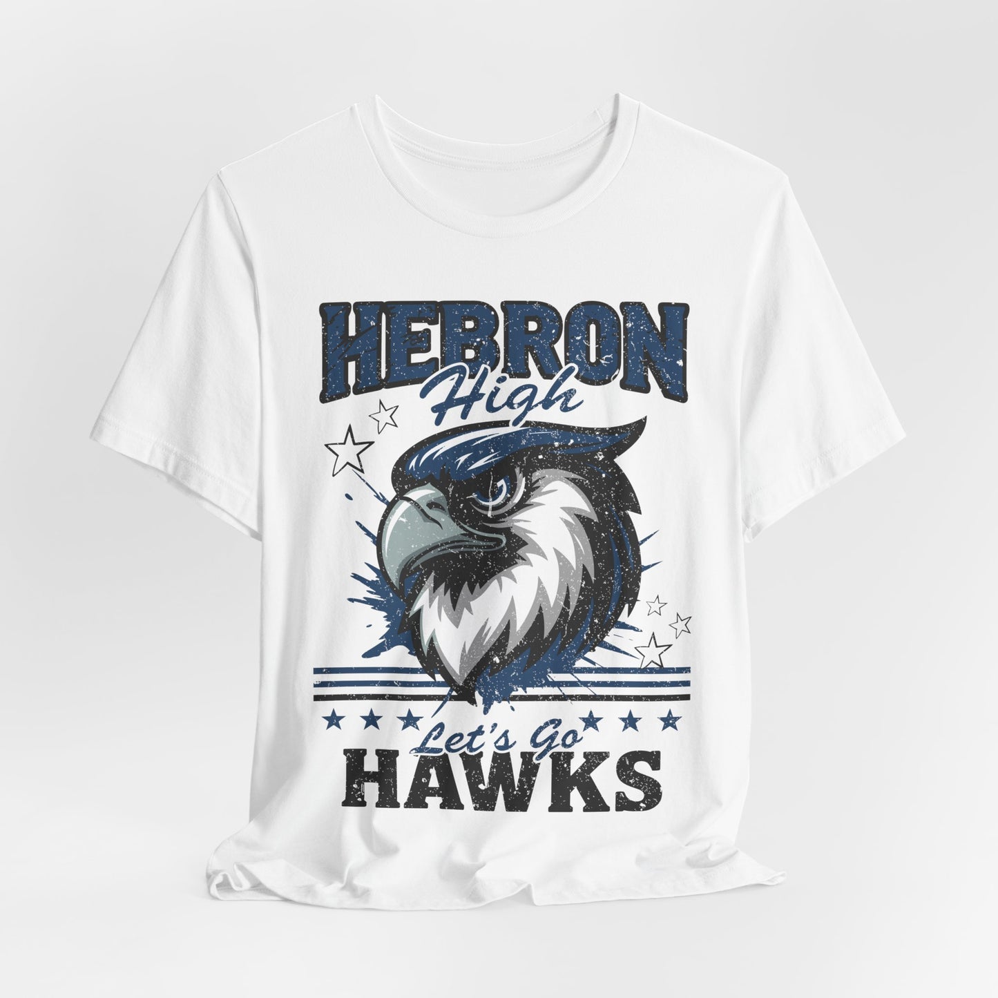 Herron High School Hawks Tee - Unisex Jersey Shirt, School Spirit Apparel, Team Pride Shirt, Graduation Gift, Casual Wear